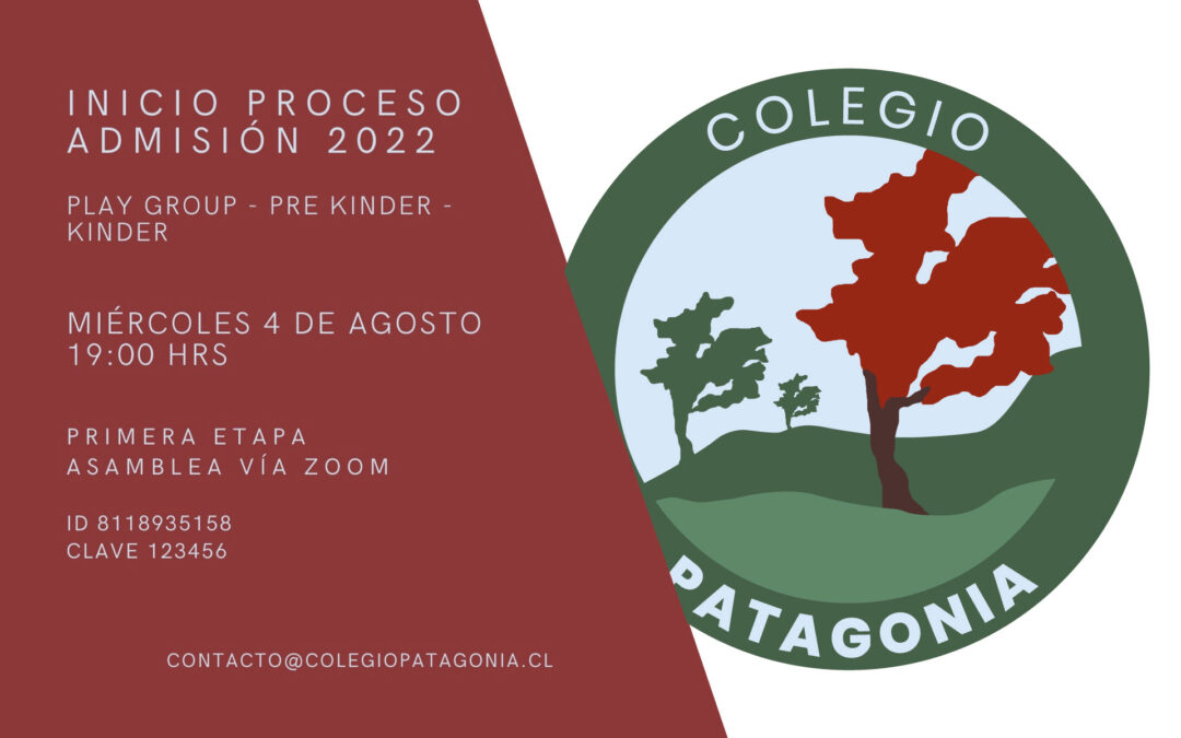 Admisión Colegio Patagonia 2024